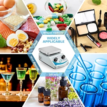 Precision SH-2 Hot Plate Magnetic Stirrer Mixer for Labs