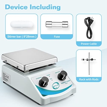 Precision SH-2 Hot Plate Magnetic Stirrer Mixer for Labs