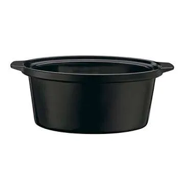 Cuisinart PSC-350 3-1/2-Quart Programmable Slow Cooker, Silver, 9-1/2 in H x 9.1 in W x 12.67 in L