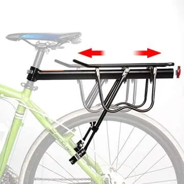 Durable Rear Bike Rack for Customized Cycling Support