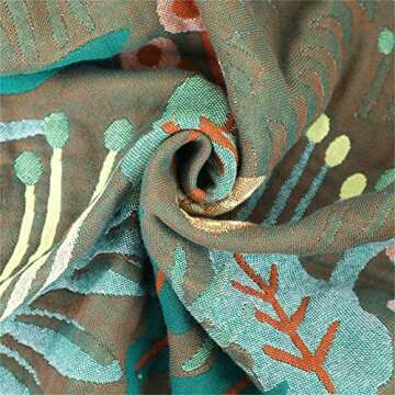 MSGKV 100% Cotton Throw Blanket for Couch Bed Sofa, Cotton Quilt Coverlet Reversible Mudcloth Throws, Soft Cozy Farmhouse Blankets 60''x 80'' Tiger Print Blanket for All Seasons