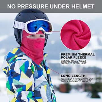 Vorshape Kids Balaclava Ski Mask – Warm & Windproof