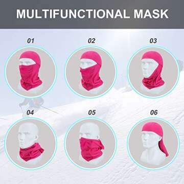 Vorshape Kids Balaclava Ski Mask – Warm & Windproof