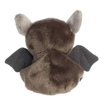Aurora® Adorable Palm Pals™ Luna Bat™ Stuffed Animal - Pocket-Sized Play - Collectable Fun - Brown 5 Inches