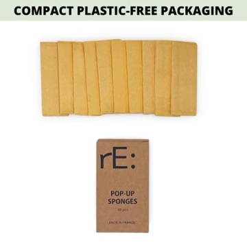 rE: Pop Up Sponges 10Pk Eco-Friendly & Biodegradable