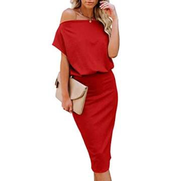 Ezbelle Off The Shoulder Dress for Women in Elegant Styles