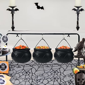 Charming Halloween Cauldron Serving Set for Festive Events