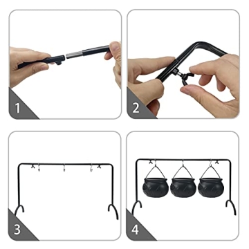 Charming Halloween Cauldron Serving Set for Festive Events