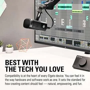 Elgato Wave DX Dynamic XLR Microphone for Creators