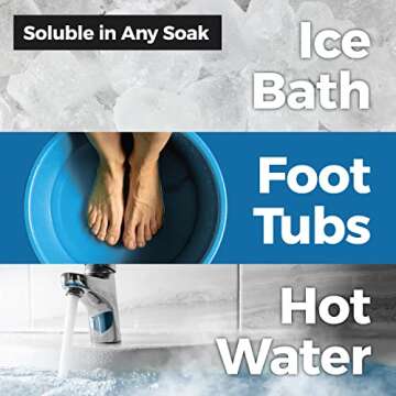 Muscle Rehab: Arnica Infused USP Epsom Salts for Soaking for Pain- (2) 29oz Bags Muscle Recovery Magnesium Bath Soak with Essential Oils, and Turmeric - Ease Tired Muscle & Joint Soother, Foot Baths