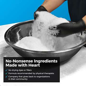 Muscle Rehab: Arnica Infused USP Epsom Salts for Soaking for Pain- (2) 29oz Bags Muscle Recovery Magnesium Bath Soak with Essential Oils, and Turmeric - Ease Tired Muscle & Joint Soother, Foot Baths