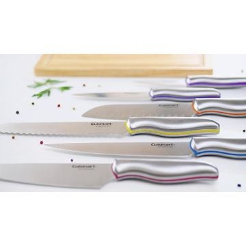 Cuisinart C77-12PCS 12 PC Classic Cutlery Color Band Collection