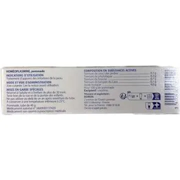 Homeoplasmine, XL - 40g Magic Cream - For Dry Skin, Irritations, Soft Lips! [ The Original French Pa...