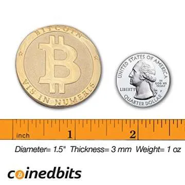 Original Bitcoin Commemorative Collectors Coin