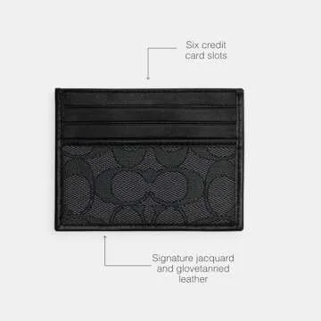 Stylish Coach Women’s Refined Card Case in Jacquard