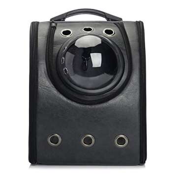 GINYICY Portable Travel Pet Carrier Backpack,Space Capsule Bubble Design,Waterproof Handbag Backpack...