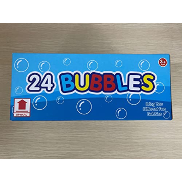 Colorful Bubbles 24-Pack - Perfect Party Favor for Kids