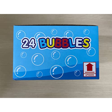 Colorful Bubbles 24-Pack - Perfect Party Favor for Kids