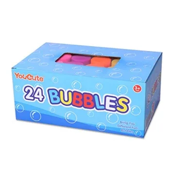 Colorful Bubbles 24-Pack - Perfect Party Favor for Kids