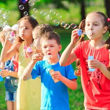 Colorful Bubbles 24-Pack - Perfect Party Favor for Kids