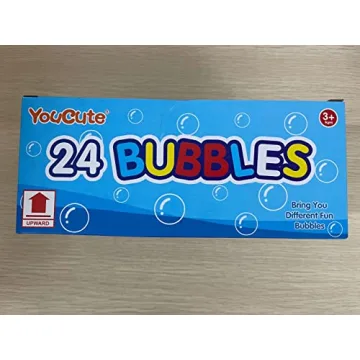 Colorful Bubbles 24-Pack - Perfect Party Favor for Kids