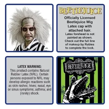 Rubies Beetlejuice Costume Wig for Adult Fun