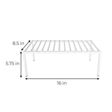 Smart Design Premium Cabinet Storage Shelf - Durable & Stylish