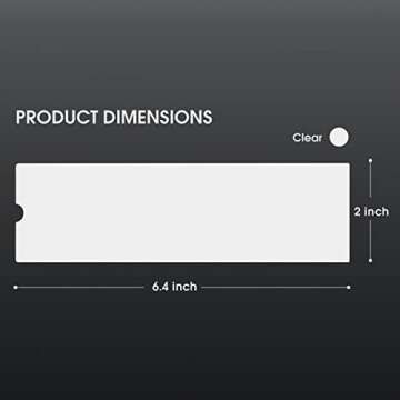 INKin Tattoo Machine Covers - 200pcs (2 inch X 6.4 inch) Disposable Tattoo Pen Machine Bags Transpar...