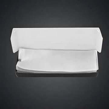 INKin Tattoo Machine Covers - 200pcs (2 inch X 6.4 inch) Disposable Tattoo Pen Machine Bags Transparent White Cartridge Machine Sleeves for Wireless Battery Tattoo Pen Machine