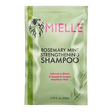 Mielle Rosemary Mint Strengthening Shampoo w/Biotin 1.75 Fl Oz (Pack of 3)