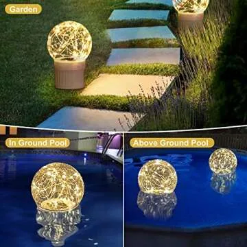 DeeprBlu Pool Chlorine Floater With Solar Light