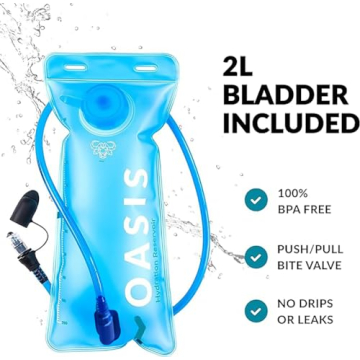 Water Buffalo Hydration Backpack Lightweight 2L for Hiking