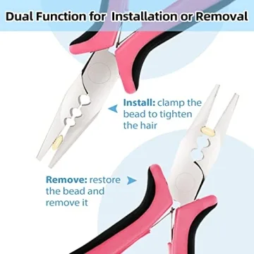 Neitsi Mini Plier for Easy Hair Extensions Removal Tool