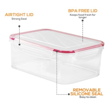 Utopia Kitchen Food Storage Set - 24 Piece Safe Containers