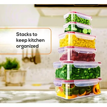 Utopia Kitchen Food Storage Set - 24 Piece Safe Containers