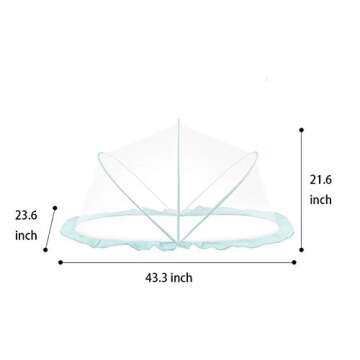 Baby Mosquito Net Tent, Pop Up Portable Mosquito Net,Insect Bottomless Mosquito Net for Baby for 0-24 Month Sun Shelter