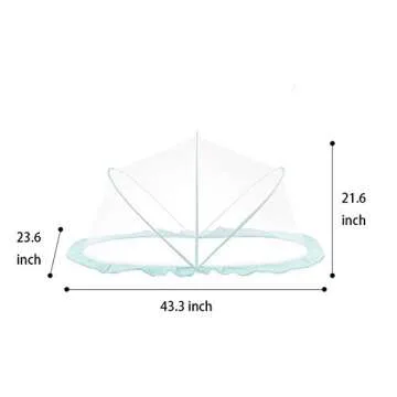 Baby Mosquito Net Tent, Pop Up Portable Mosquito Net,Insect Bottomless Mosquito Net for Baby for 0-24 Month Sun Shelter