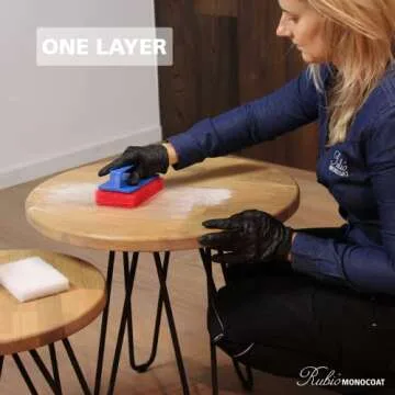 Rubio Monocoat Wood Stain & Finish Sample - White 5% | Oil Plus Part A | Quick-Dry, Eco-Friendly Linseed Wood Oil for Indoor Use | Ideal for Sampling Oil Plus 2C & Touch Ups | 20 mL