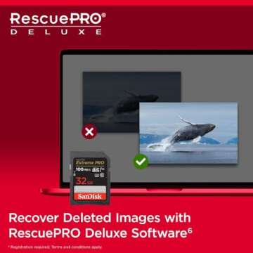 SanDisk 32GB Extreme PRO SDHC UHS-I Memory Card - C10, U3, V30, 4K UHD, SD Card - SDSDXXO-032G-GN4IN