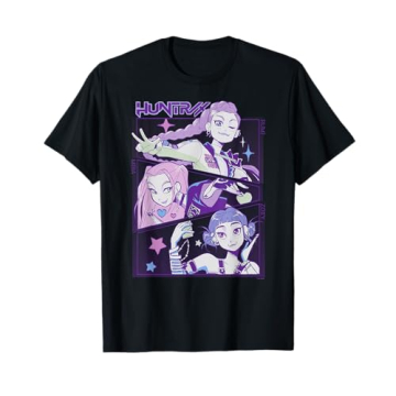 KPop Demon Hunters HUNTR/X Officially Licensed T-Shirt - Stylish & Comfy