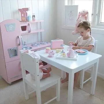 KidKraft Wooden Toaster Playset with Working Handle