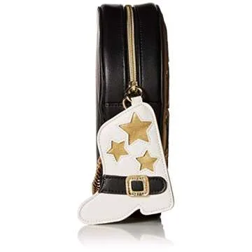 Betsey Johnson Gold Cowgirl Crossbody Bag for Fashionistas