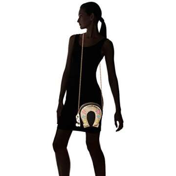 Betsey Johnson Gold Cowgirl Crossbody Bag for Fashionistas