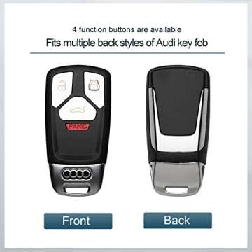 Tengare Audi Key Fob Cover - Premium Protective Case