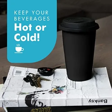 Simply Green Solutions Travel Coffee Tumbler - 16 oz Eco-Friendly Cup