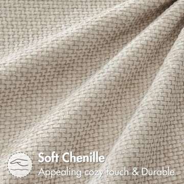 MIULEE Beige Decorative Pillow Covers for Stylish Home