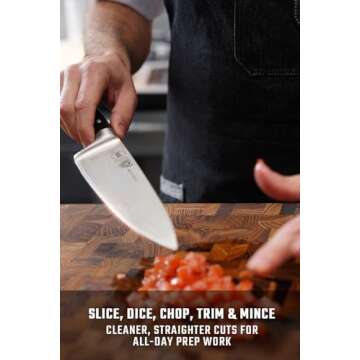 DALSTRONG 8" Chef Knife - Gladiator Series ELITE