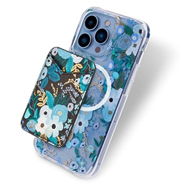 Rifle Paper Co. Magnetic Wallet for iPhone [Card Holder] Vegan Leather MagSafe Wallet [Holds up to 3...