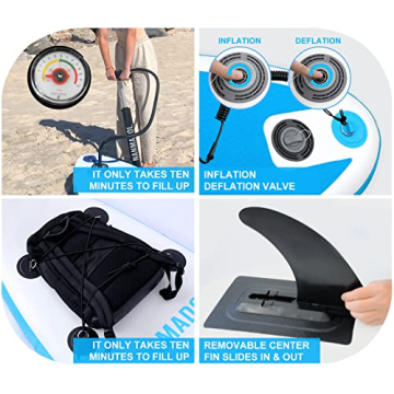Ultra-Light Inflatable Paddle Board with Premium Accessories