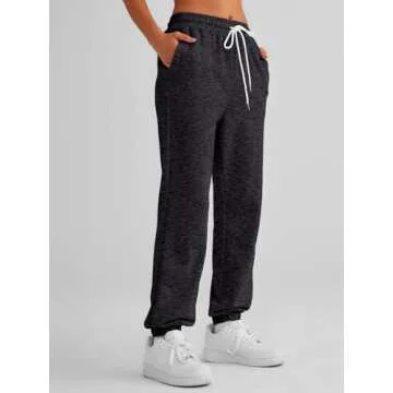 AUTOMET Women's Athletic Joggers with Pockets - Perfect Fit